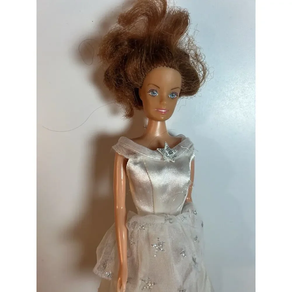 Red Hair Lovely Patsy Doll White Dress Vintage